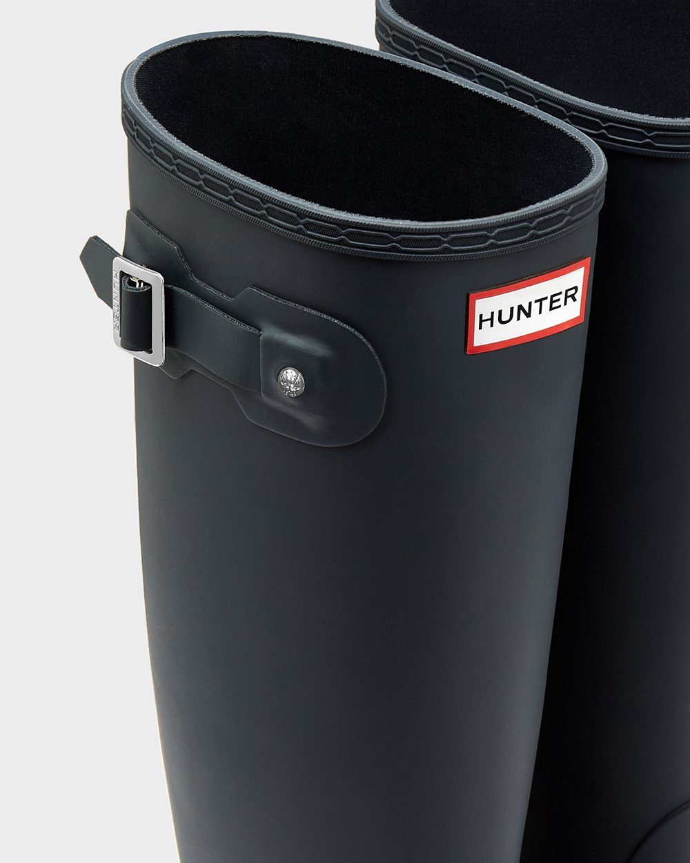 Womens Hunter Tall Rain Boots Navy - Original - 6128954-LY